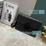 Copy L--V Black Monogram Pochette S-Lock Clutch Bag